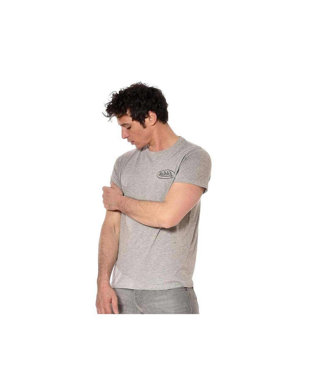 T-Shirt homme coupe droite avec petit imprimé poitrine Dary Vondutch-3