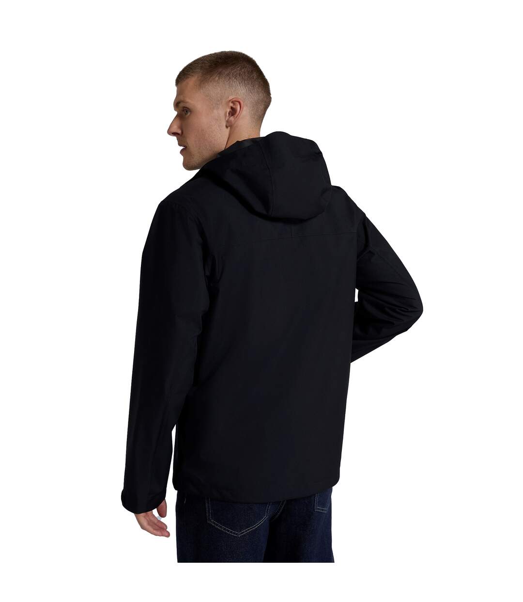 Veste imperméable elements homme noir vif Animal-2