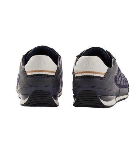 Baskets Saturn Homme Bleu Foncé Boss