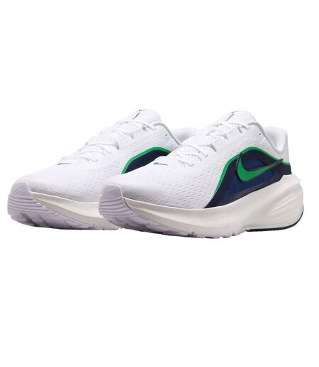 Baskets Downshifter Homme Blanc Bleu Marine Vert Nike