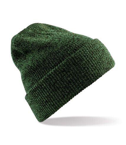 Beechfield Heritage Adults Unisex Premium Plain Winter Beanie Hat (Antique Moss Green) - UTRW2023