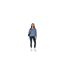 Womens/ladies After Class Long-sleeved Crop Sweatshirt Luxe Blue Sweaty Betty-1