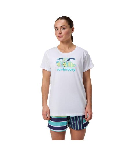 Womens/ladies Uglies T-shirt White Canterbury