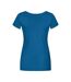 T-shirt Femme Bleu Pétrole X.O By Promodoro-2
