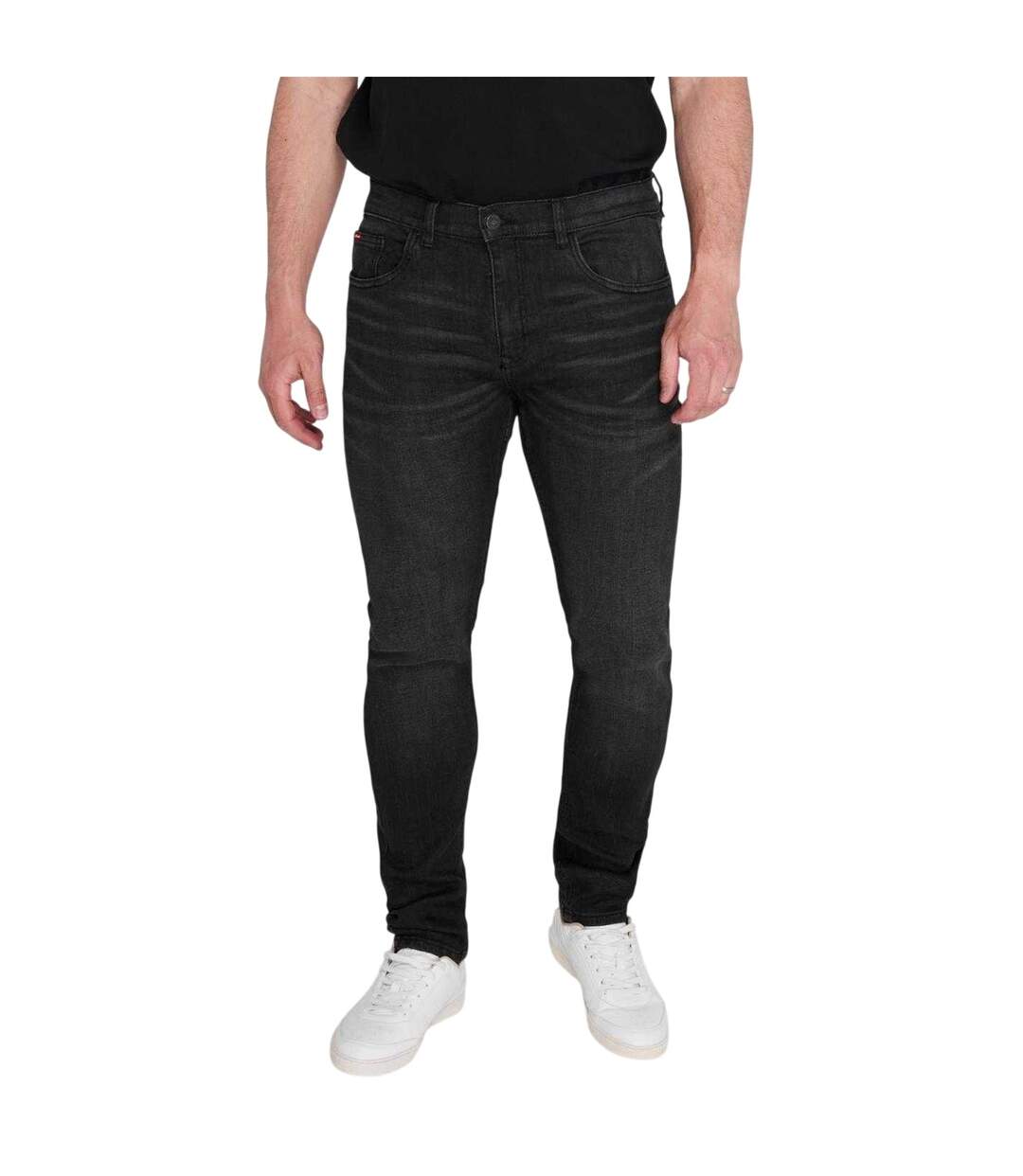 Jean Motif/style Uni Homme Noir Lee Cooper-1