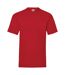 T-shirt manches courtes homme rouge foncé Fruit of the Loom