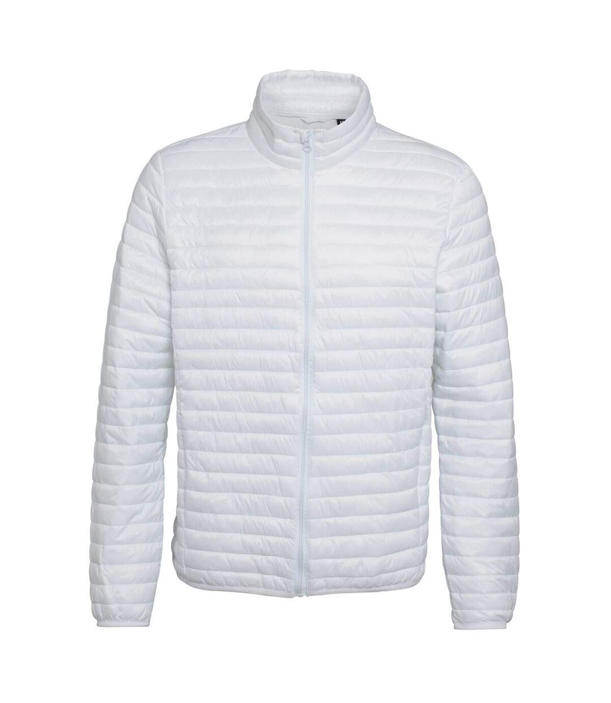 2786 Mens Tribe Fineline Padded Jacket (White)