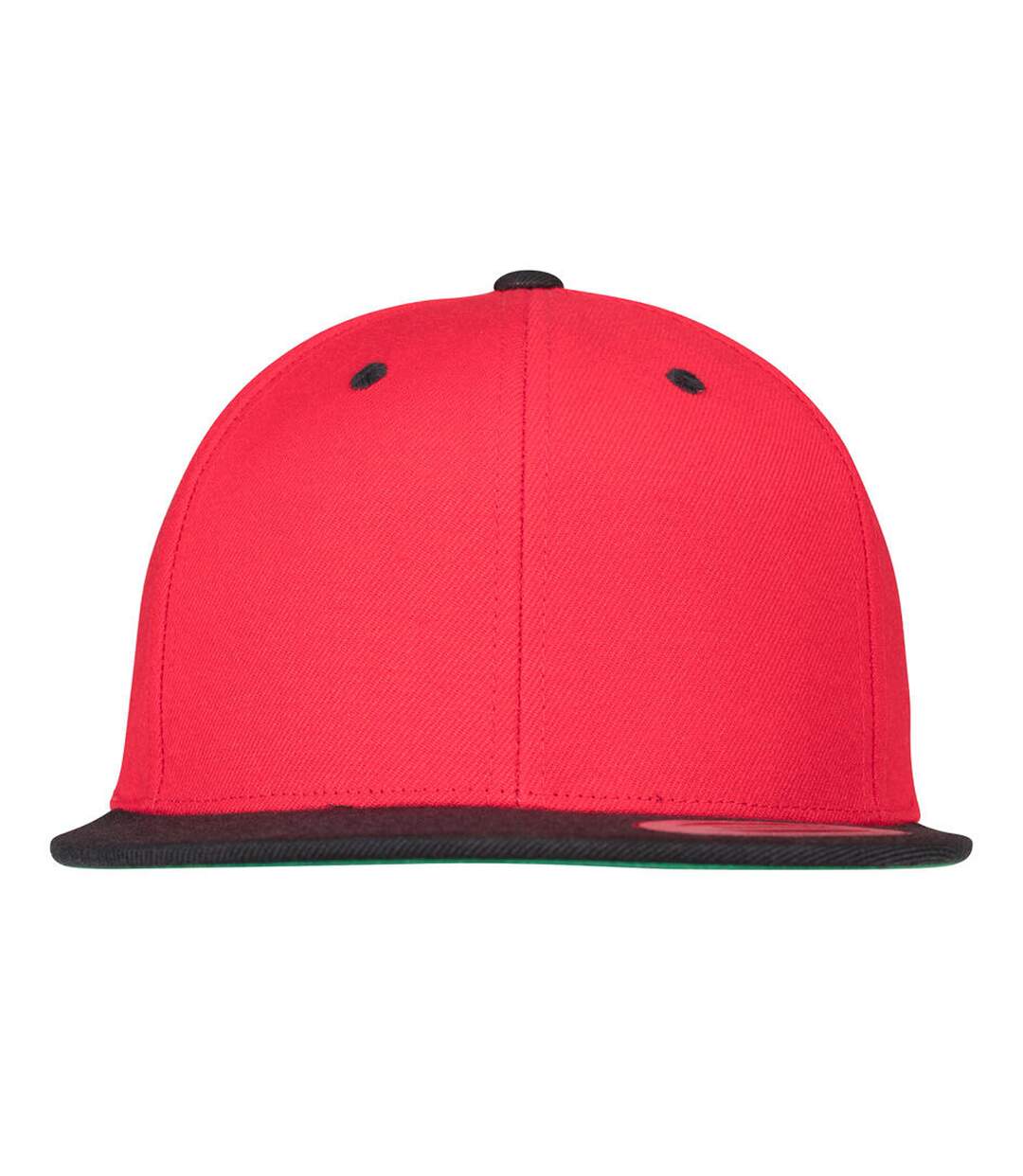 Casquette Ajustable Classic Rouge Noir Yupoong-2