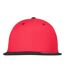 Casquette Ajustable Classic Rouge Noir Yupoong-2