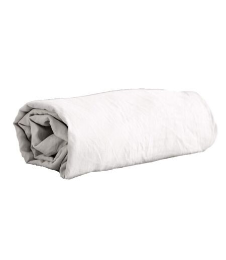 Drap housse - 100% microfibre lavée