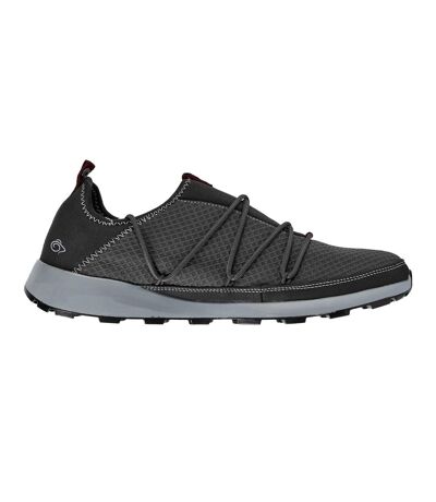 Mens locke trainers black pepper Craghoppers