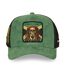Casquette trucker en suédine avec filet et patch Reggae Legend Capslab-2