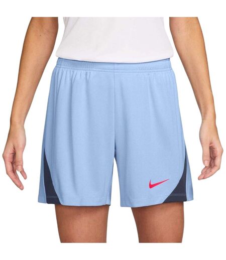 Womens/ladies Strike Football Shorts Blue Grey Nike