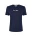 T-shirt Motif/style Texte Femme Bleu Marine Foncé Tommy Hilfiger-1