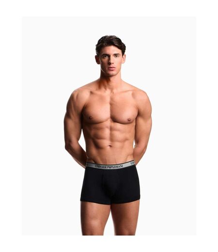 Lot De 3  Sous-vêtements Motif/style Logo Core Homme Noir Emporio Armani