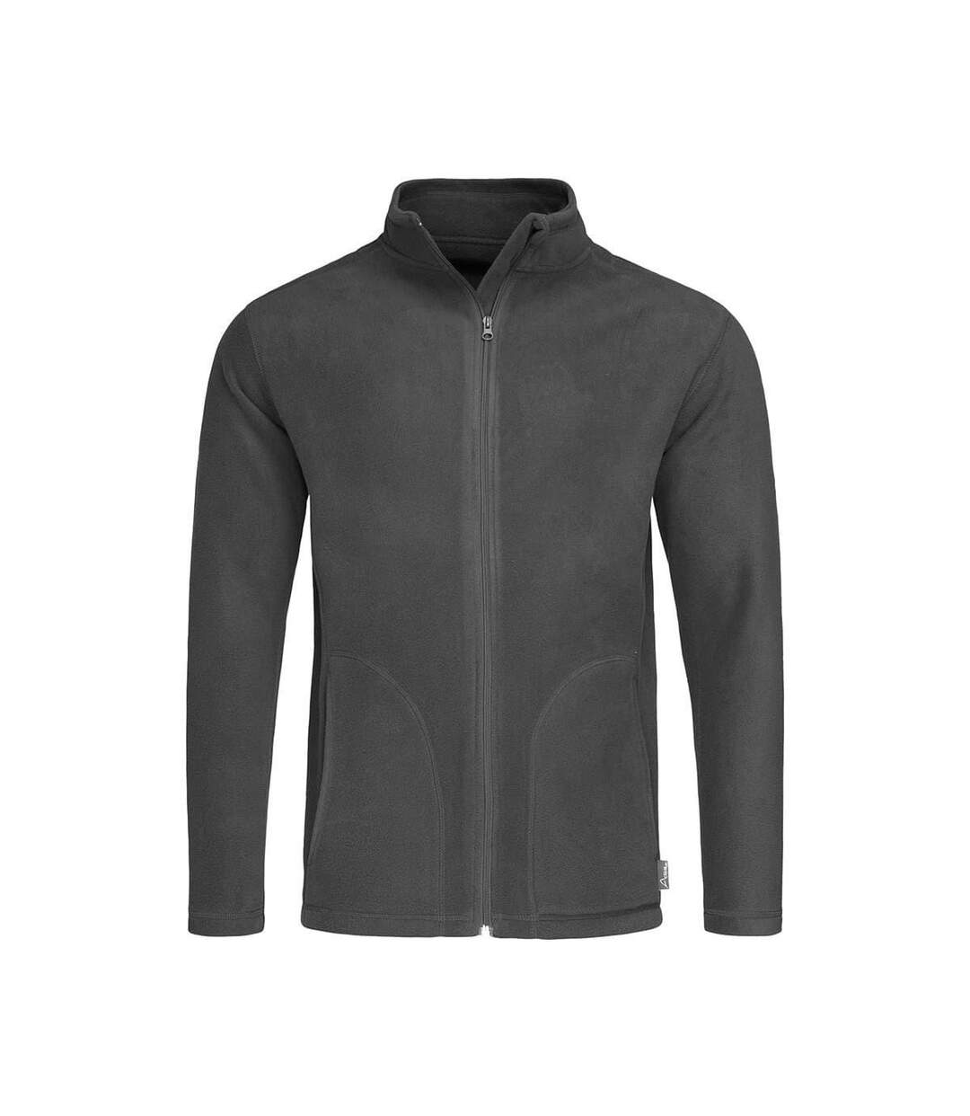 Polaire Zippée Active Homme Gris Stedman-2