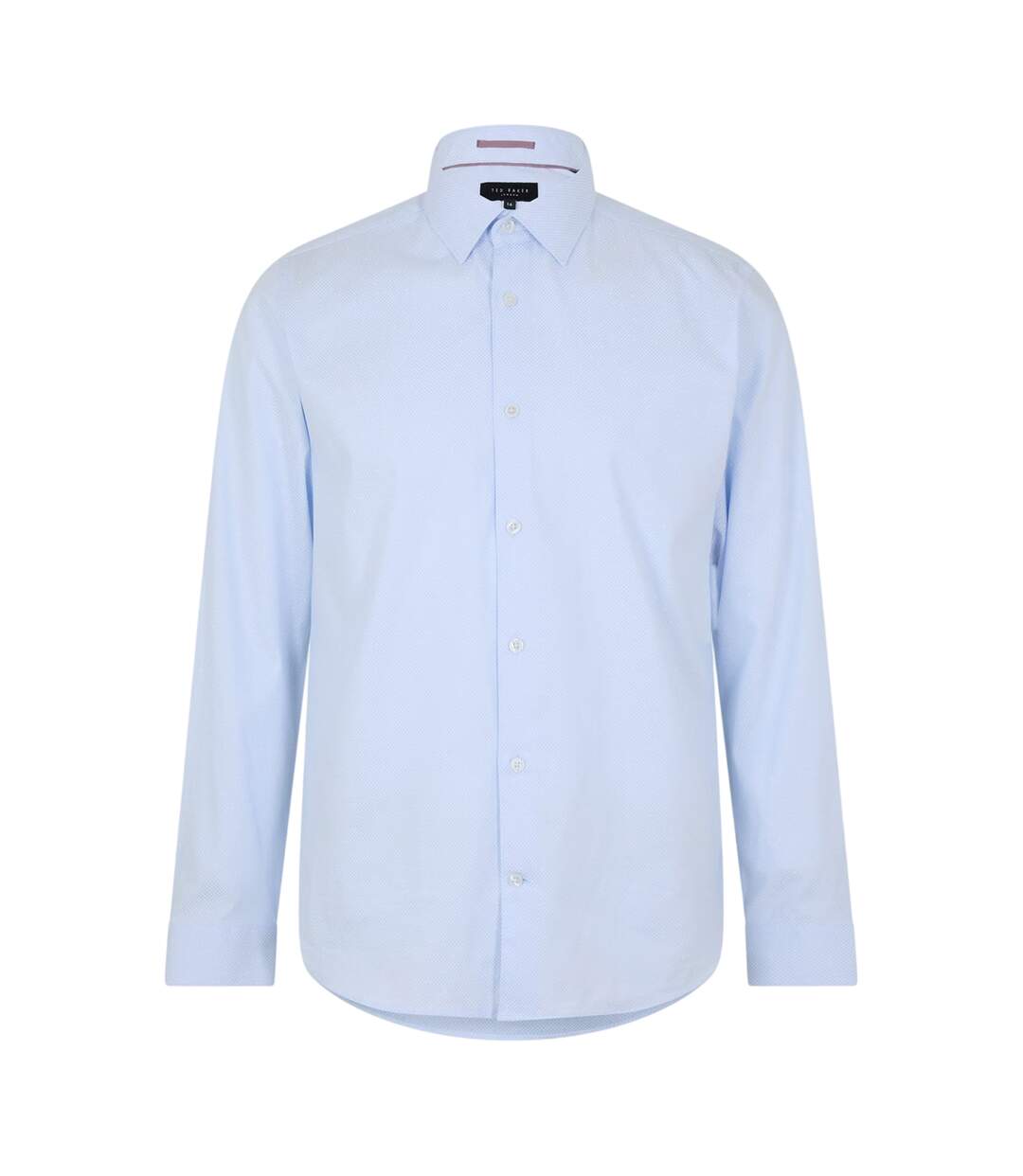 Chemise Manches Longues Homme Bleu Pastel Boss-1