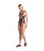 Maillot de bain 1 pièce mia femme noir Animal-4