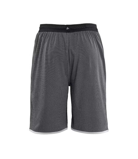 Short noir/blanc homme craft progress reversible