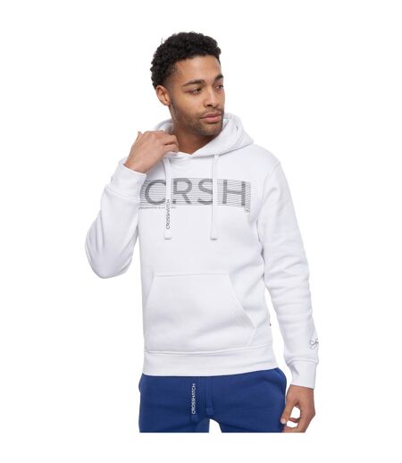 Sweat À Capuche Goldsbury Homme Blanc Crosshatch