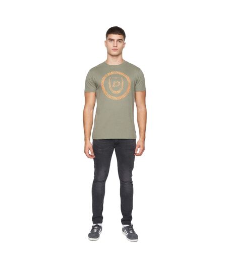 T-shirt raktore homme vert de gris Duck and Cover