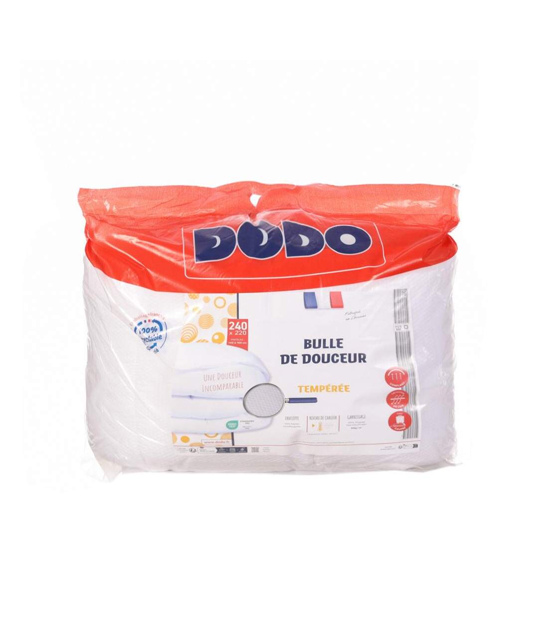 Couette blanche dodo tempérée bulle de douceur 240x220-1