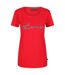Womens/ladies Filandra Vi Text Coolweave T-shirt Red Regatta-1