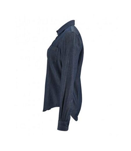 SOLS Womens/Ladies Barry Long Sleeve Denim Shirt (Denim Brut) - UTPC3063