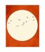Kubistika - Imprimé WARMING FEELINGS (Orange / Beige) (40 cm x 30 cm) - UTPM7512