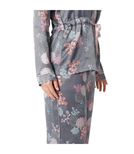 Haut De Pyjama Motif/style Floral Nancy Femme Gris CCDK Copenhagen