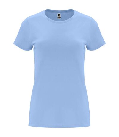 T-shirt capri femme bleu ciel Roly