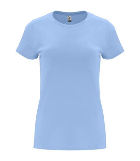 T-shirt capri femme bleu ciel Roly Roly