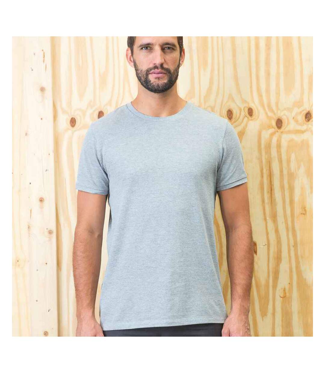 T-shirt loris adulte gris chiné NEOBLU