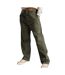 Pantalon baggy kaki/vert femme converse harbor utility-1