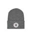 Converse Unisex Adult Chuck Embroidered Patch Beanie (Gray Heather) - UTRD2202