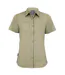 Chemisier Manches Courtes Kiwi Femme Beige Craghoppers-1