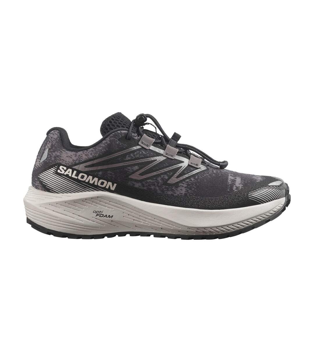 Baskets Aero Flw Homme Gris Foncé Noir Salomon-1
