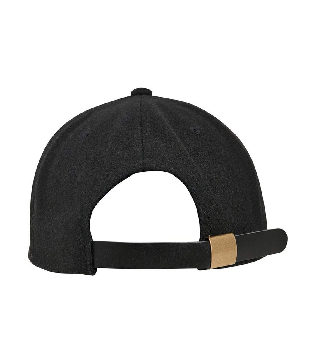 Casquette flexfit melton homme noir Yupoong-2