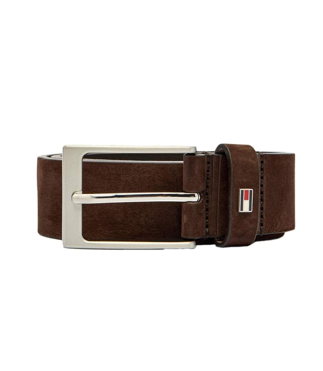 Ceinture marron homme tommy hilfiger layton-1
