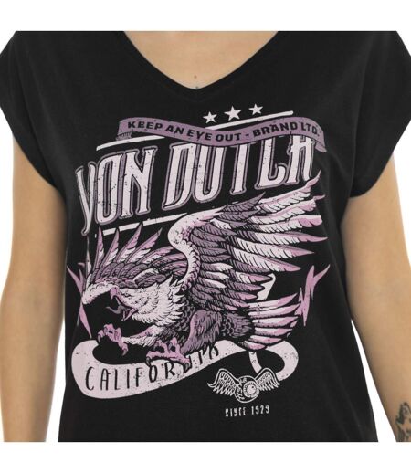 T-shirt en col V manches courtes femme American Eagle Vondutch