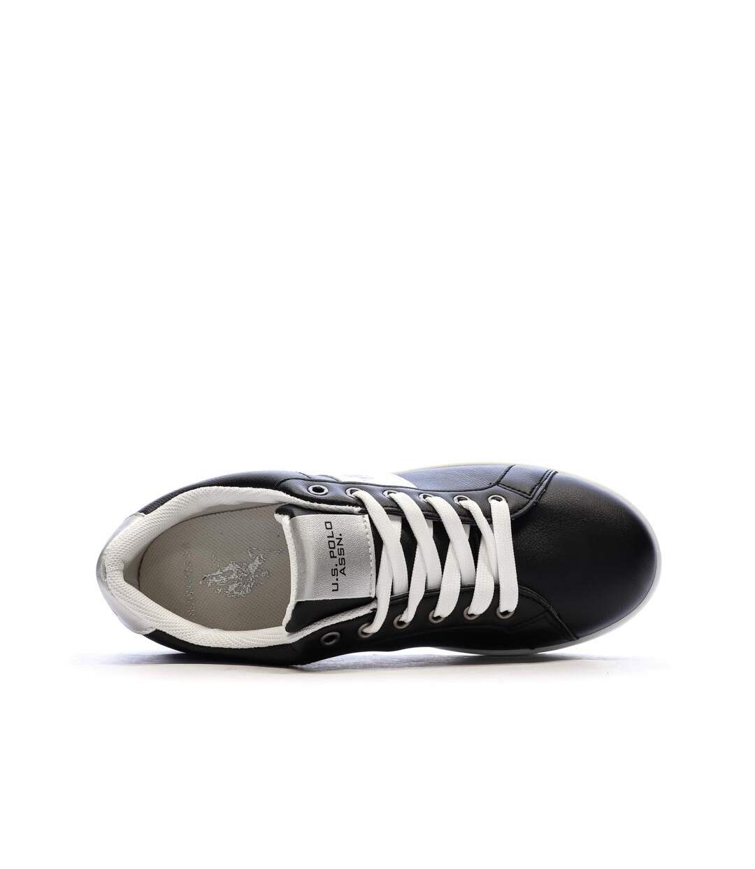 Baskets noires/grises femme us polo assn for everyday-4