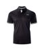 Polo Helsi Homme Noir Blanc Hi-Tec-1