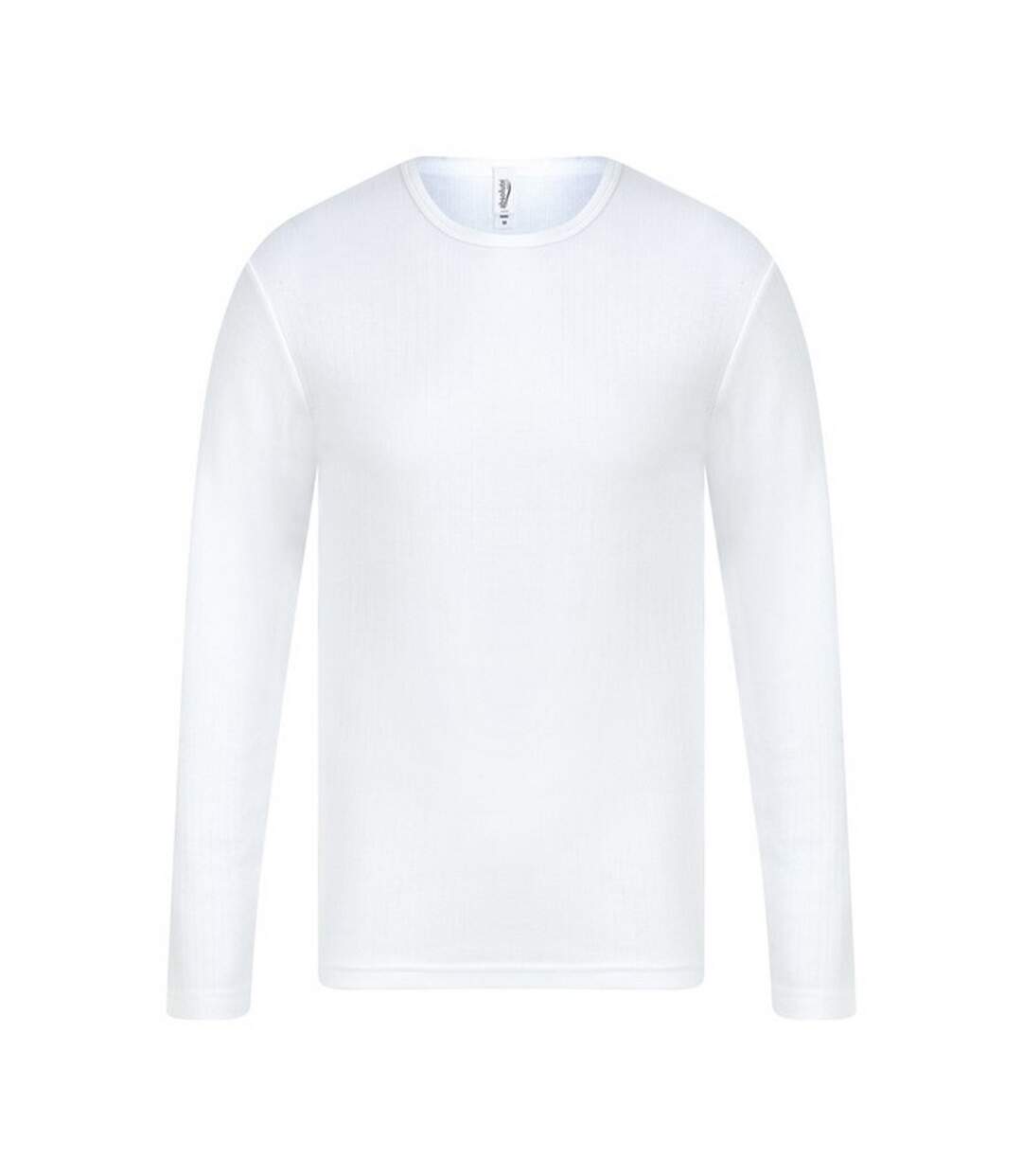 T-shirt thermique homme blanc Absolute Apparel-1