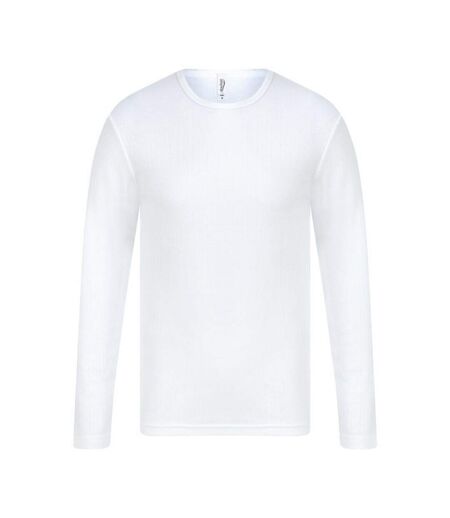 T-shirt thermique homme blanc Absolute Apparel