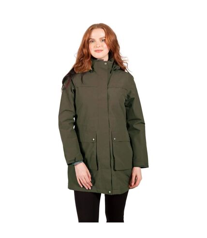 Trespass Womens/Ladies Modesty TP75 Waterproof Jacket (Dark Vine)