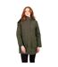 Veste imperméable modesty femme vert kaki Trespass Trespass