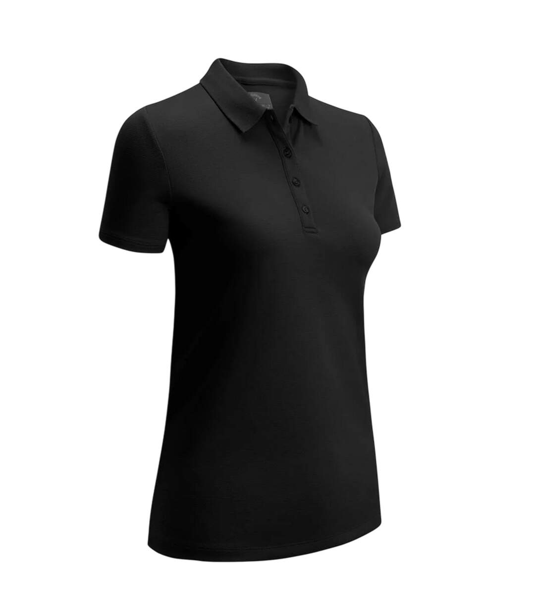 Polo Manches Courtes Femme Noir Callaway-2