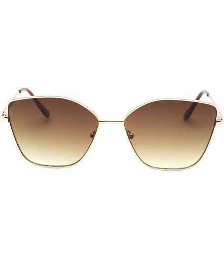 Womens/ladies Cat Eye Sunglasses One Size Gold Calvin Klein