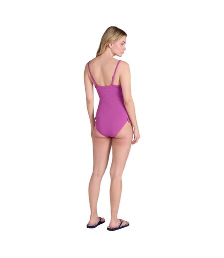 Maillot De Bain 1 Pièce Madelyn Femme Violet Animal