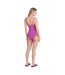 Maillot De Bain 1 Pièce Madelyn Femme Violet Animal-4